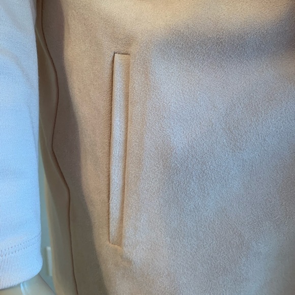 Chico’s Drape Jacket (Size 0) Frosted Petal Color - Picture 8 of 13